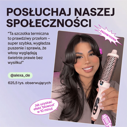 Jonowa Szczotka Termiczna - Efekt Salonu w Domu